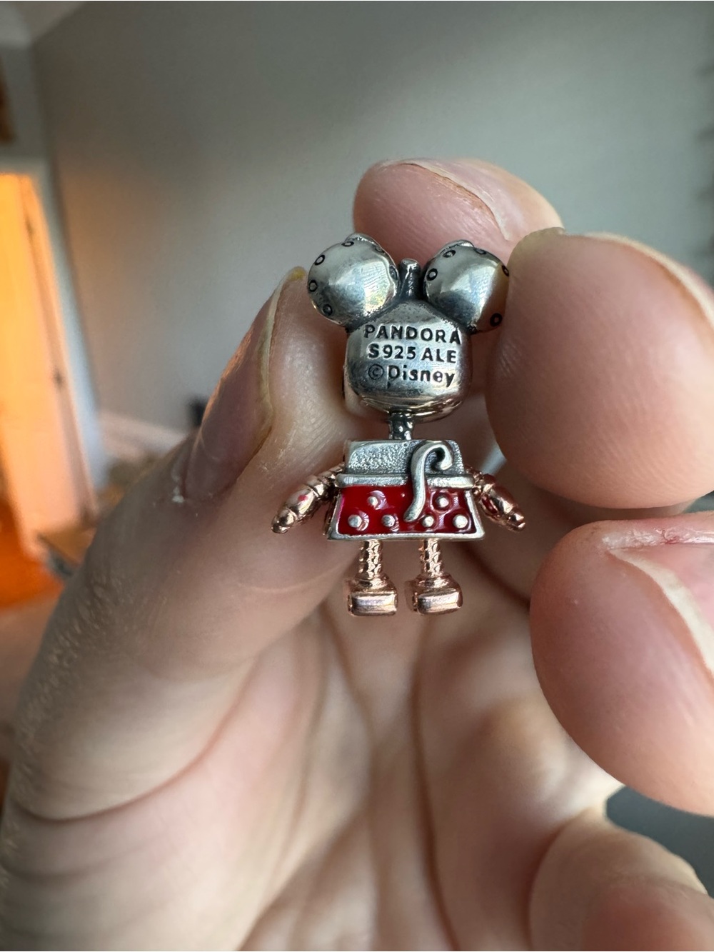 New Disney Minnie Mouse Robot Charm - Picture 3 of 3